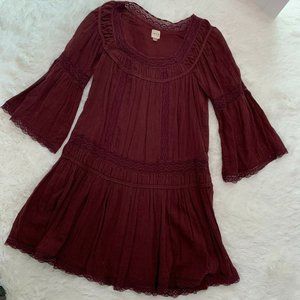 La Vie by Rebecca Taylor 3/4 Sleeve Lined Dress